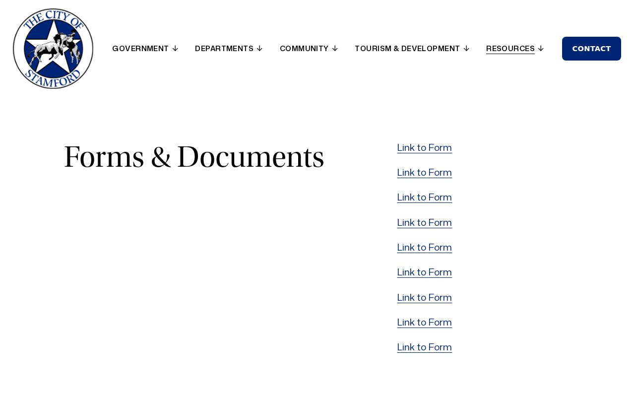 Stamford record check forms and documents page