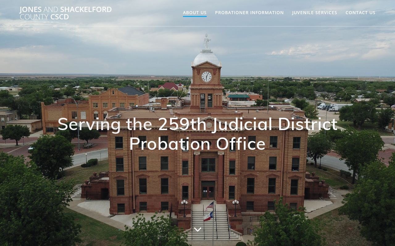 Jones County criminal records community supervision office